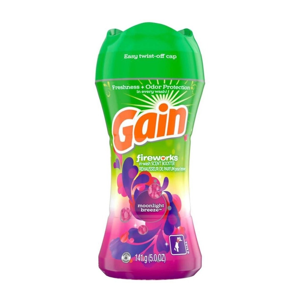 Gain Fireworks In-Wash Scent Booster Beads, Moonlight Breeze 5.0 oz HE